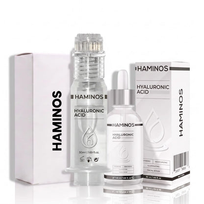 Fine Lines & Wrinkles Kit — Aqua Stamp + Hyaluronic Acid Serum