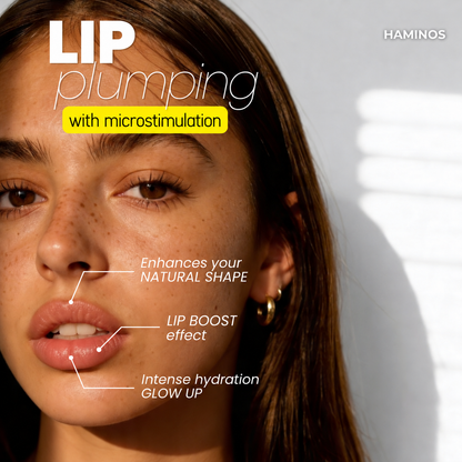 Lip Treatment Kit — Derma Roller + Hyaluronic Acid Serum