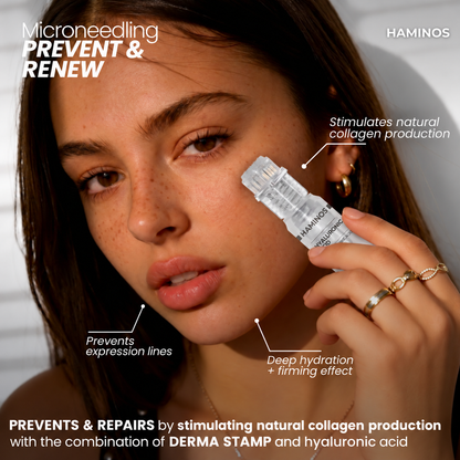 Fine Lines & Wrinkles Kit — Aqua Stamp + Hyaluronic Acid Serum