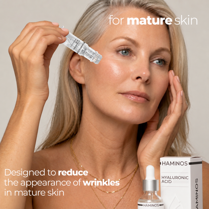 Fine Lines & Wrinkles Kit — Aqua Stamp + Hyaluronic Acid Serum