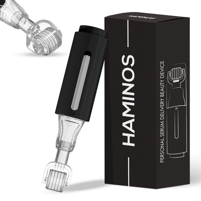 Derma roller con depósito de sérum | HAMINOS®️.