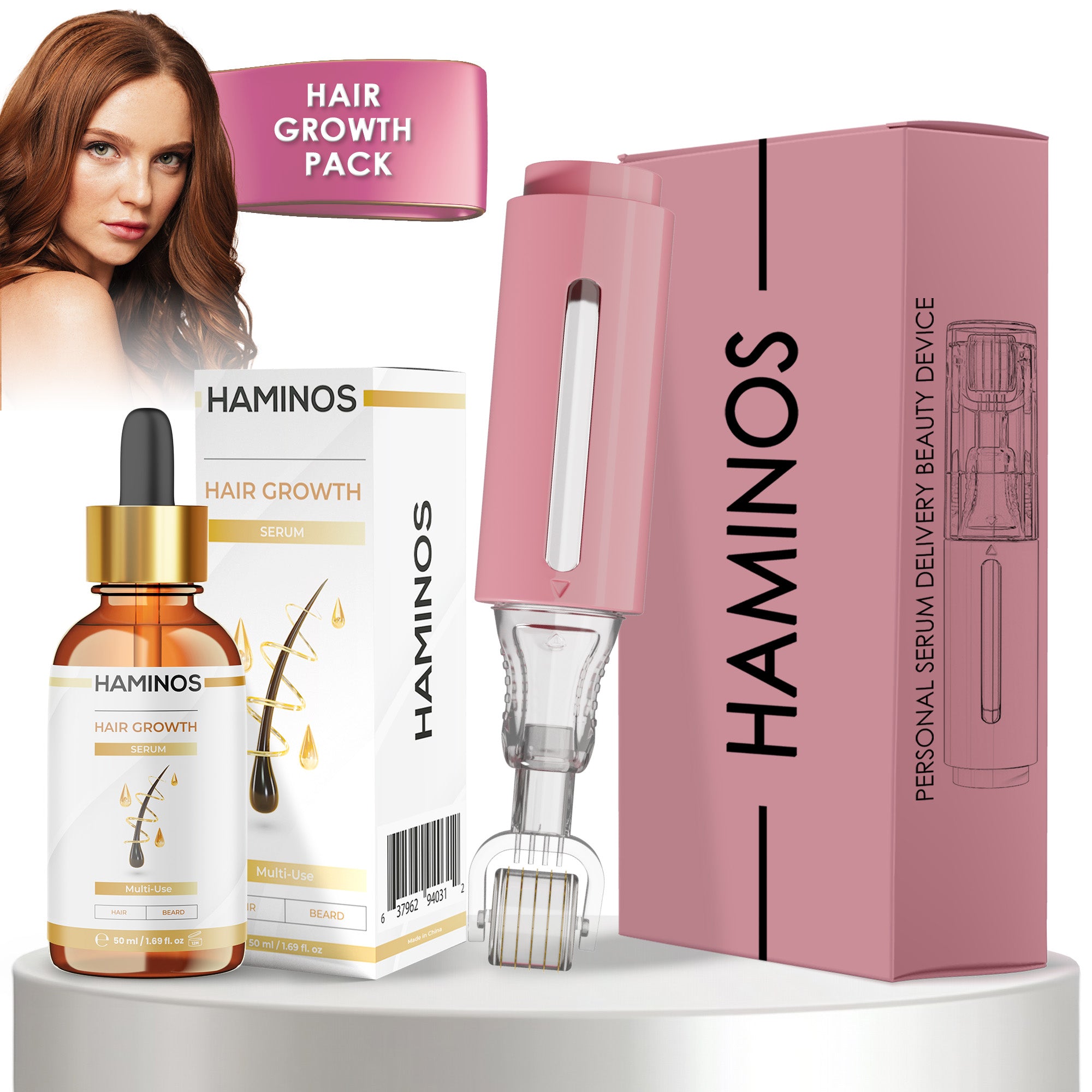 FEMALE HAIR GROWTH PACK | HAMINOS®️.