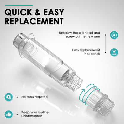 Aqua Stamp Replacement Heads | Pack of 2