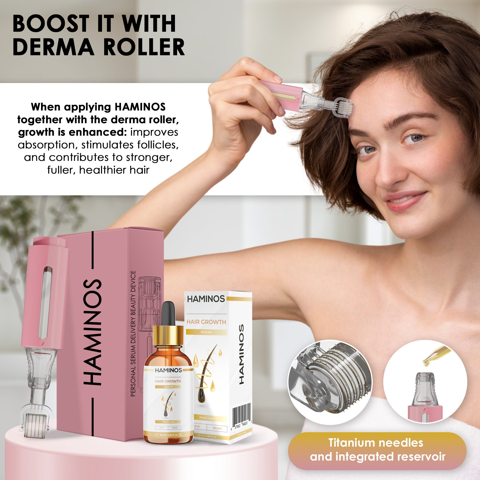 PACK CRECIMIENTO CAPILAR FEMENINO | HAMINOS®