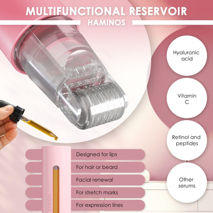 HAMINOS Derma Roller 2.0 — areas of use
