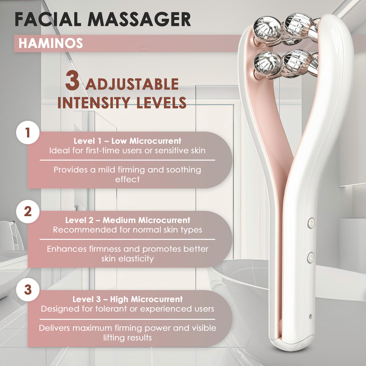 HAMINOS TMJ massager — detail