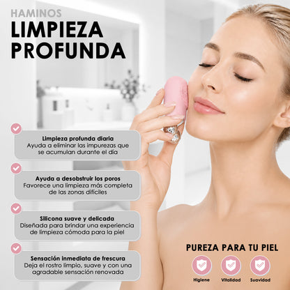 HAMINOS cleansing brush — what is included