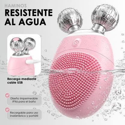 HAMINOS cleansing brush — V-roller