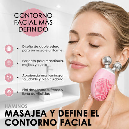 HAMINOS cleansing brush — vibration modes