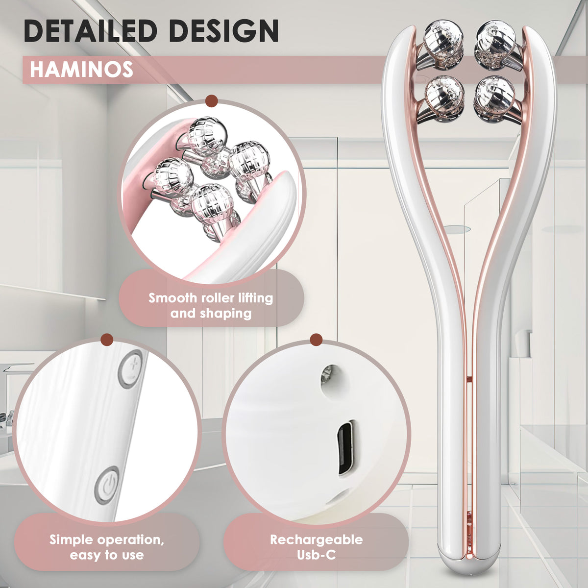 HAMINOS TMJ massager — areas of use