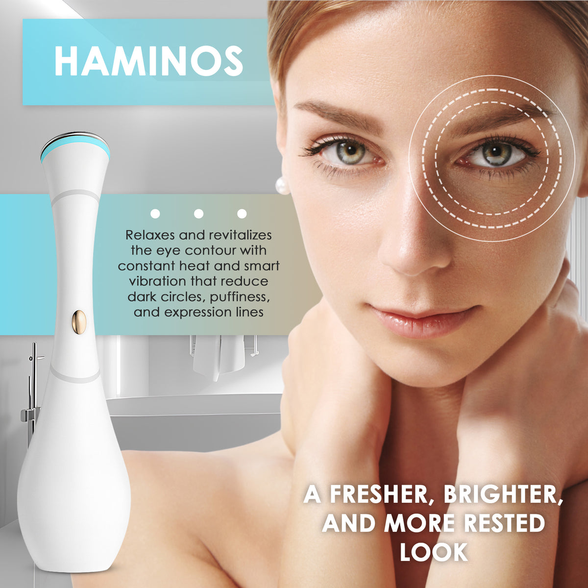HAMINOS eye wand — what is included