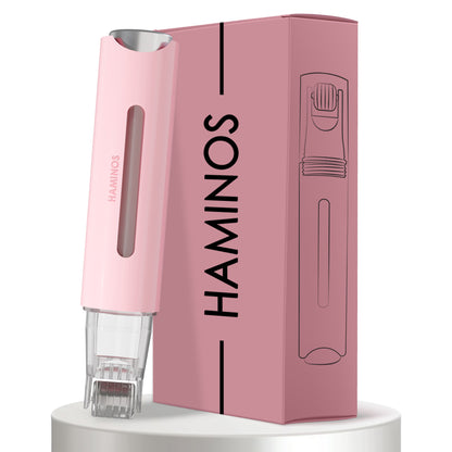 HAMINOS Derma Roller 2.0 with serum reservoir, 105 titanium needles